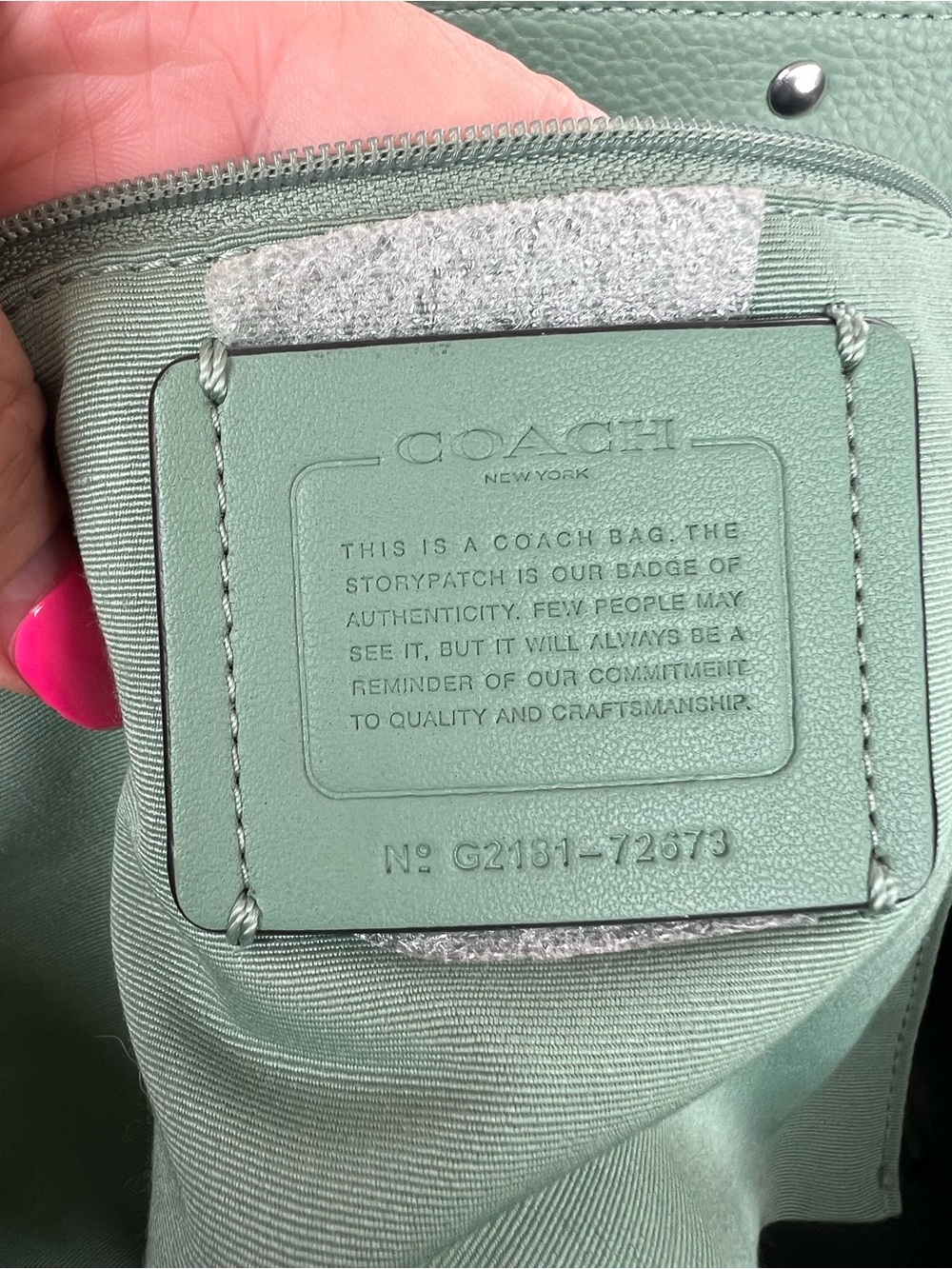 COACH Central Tote 39 Smooth Leather Peacock 🦚 - Picture 5 of 16